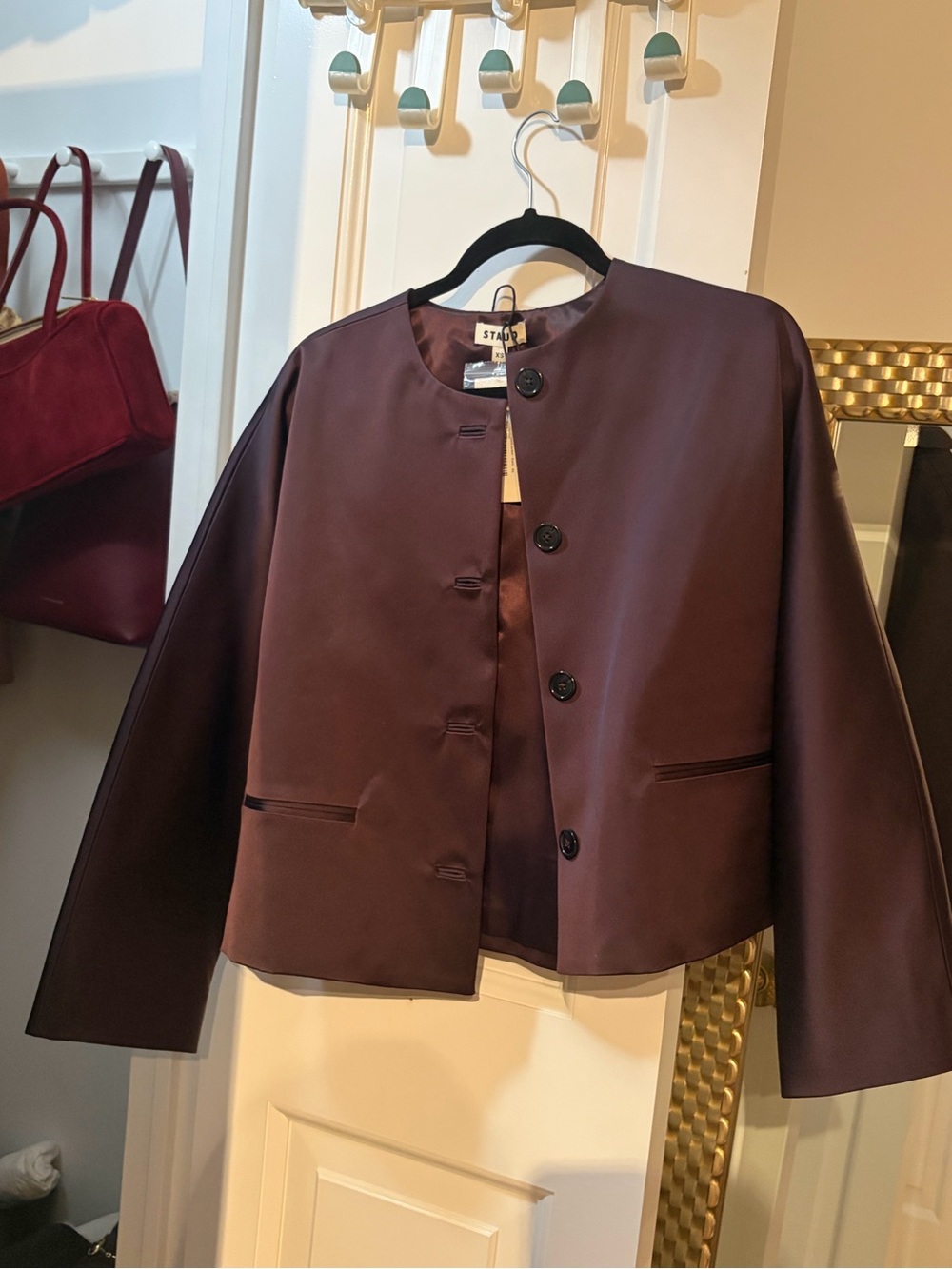 STAUD Cropped Jacket - Picture 2 of 4